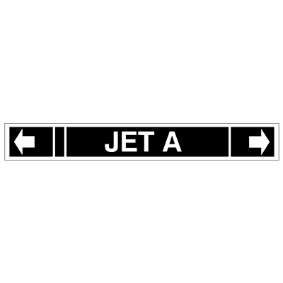 JET A Pipe Decal (Narrow)