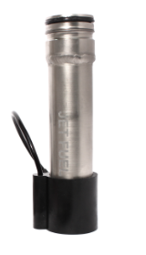 Round Spout with Black Dust Cap