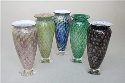 Peacock Vases