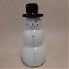 Snowman with Black Hat