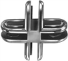 <!03>Four Way Chrome Connector