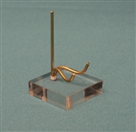 Brass & Acrylic Swing Arm Display