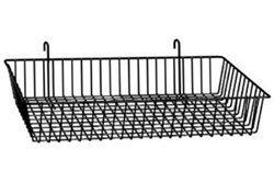 Universal Wide Wire Basket 24"W x 12"D x 4"H