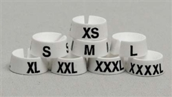 Hanger Size Marker Pkg of 25