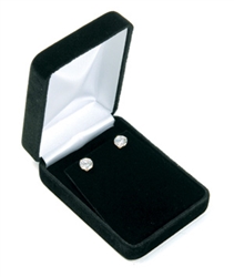 Black Velvet Pendant Box 2.25"x3"x1.25"