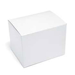 Popup Gloss White Gift Box <!1> - 12" x 6" x 6", Qty 50