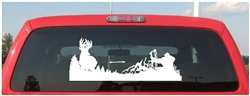 Whitetail Hunter Deer Decal