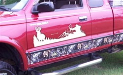 Whitetail Hunter Mural Decal