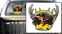 Unleashed Elk Decal