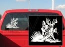 Breaking Cover Deer Decal