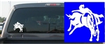 Bareback Bronco Decal