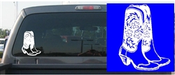 Cowboy Boots Decal
