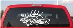 Mathews Elk Decal