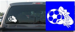 Soccer Ball & Shoes Decal
