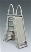 Confer A-Frame Roll-Guard Safety Ladder with Barrier (Mfr Part CON7200)