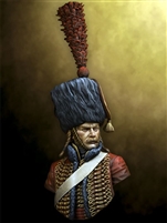 French Hussar, 200mm (1/9) Scale Resin Bust