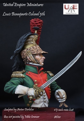 Louis Bonaparte, Colonel 5th Dragoons, 1800, 1/9 Scale Resin Bust