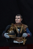 AD07 Napoleon Bonaparte 1807 in Curiass, 1/9 scale resin bust, Sculpted by Anton Derbilov, Box art painted by Mike Cramer