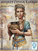 AG/139 Helen of Troy, 200mm, 8 resin pieces, Sculpted by Adriano Laruccia, Box art painter by Alexandre Cortina Bonastre