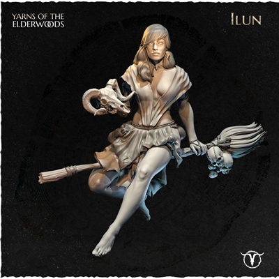 Resin cast full figure. 75mm