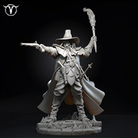 Resin cast fantasy full figure in 80mm