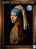 ASL-94 Girl with a pearl earring, 200mm bust, 3 resin pieces, sculpted by Anastasiya Podorozhna, box art by Alexandre Cortina Bonastre