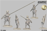 Pikeman #2, 1630, 75mm