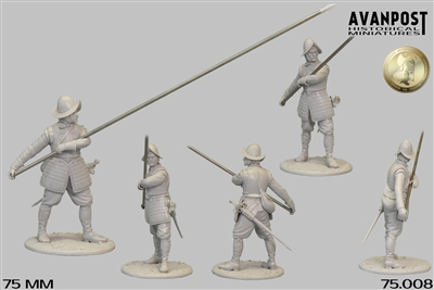 Pikeman #2, 1630, 75mm