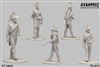 French Infantry Officer, 1812, 75mm scale resin figure