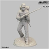 Confederate Soldier, 1864, 75mm Resin full figure