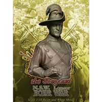 B-2 NSW Lancer, The Sergeant "Boer War", 1/10 scale resin and white metal bust