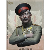 B-52 Wilhelm II, 1/10 scale resin bust, box art painted by David Lane