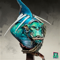 BCBSBU0002 Sharki The Shark Hunter Bust, 1/12 resin bust