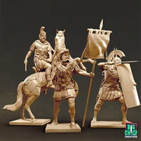 BCEH750003 The Last Stand Chapter II, 75mm resin figures (3 figure w/ horse set)