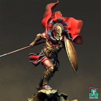 BCEH75010 Spartan Noble, 75mm resin figure, sculpted by Hugo Gomez and Jesus Ruiz Lopez, box art painted by Ruben Martinez and Jaime de Garnica