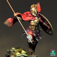 BCEH75012 Spartan Hoplyte 2, 75mm resin figure, sculpted by Hugo Gomez and Jesus Ruiz Lopez, box art painted by Ruben Martinez and Jaime de Garnica