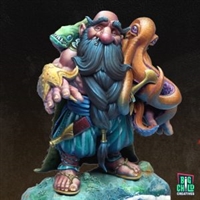 Fantasy full figure resin cast in 75mm