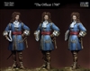 The Officer, 1700, 75mm full resin figure