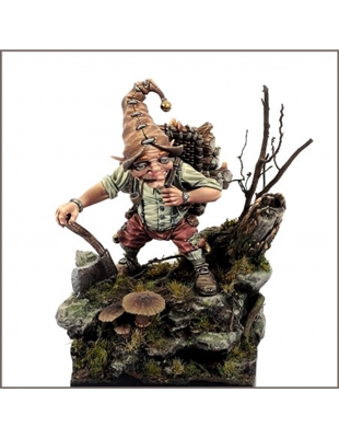 BM0003 Ulf the Lumberjack, 54mm, 15 resin pieces, sculpted by Valentin Zak, box art painted by Matthieu Roueche