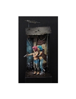 BM0008 Clio and Erato, 54mm, 9 resin pieces, sculpted by Patrick Masson, Box art painted by Emuse