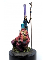 BM0047 The Vicar-Dean of Nod, total height is 80mm, 4 resin parts, sculpted by Tue Kaae, box art painted by Emuse