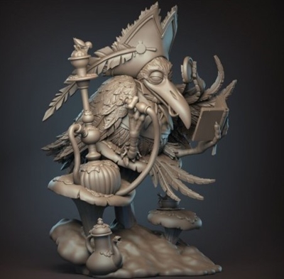 Resin cast fantasy full figure