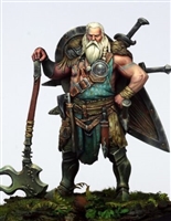 Resin cast fantasy full figure in 75mm