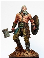 Resin cast fantasy full figure in 75mm