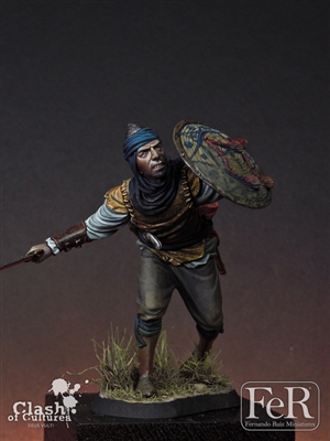 Saracen Scout, 1061. Resin figure in 75mm