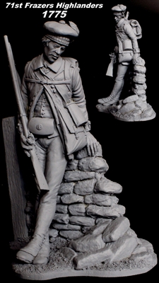 Resin cast full figure in 120mm. Sculpted by Carl Reid