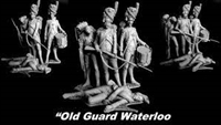 CRS 120-6 Old Guard 4 Fig Vignette, 120mm resin figure, sculpt by Carl Reid