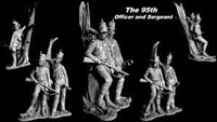 CRS 120-8 "Chosen Men" 2 Fig Vignette, 120mm resin figures, sculpt by Carl Reid