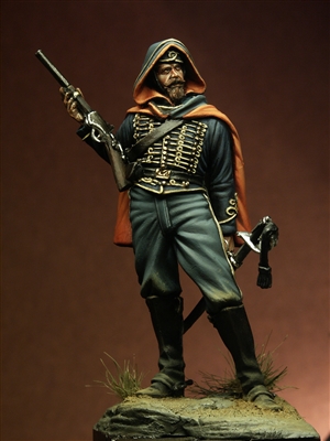 Resin cast full figure in 75mm.  Sculpted by Carl Reid