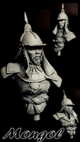 Resin cast bust in 1/6 scale. Sculpted by Carl Reid